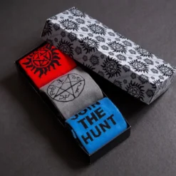 Supernatural Socken 3er Set in Geschenkbox