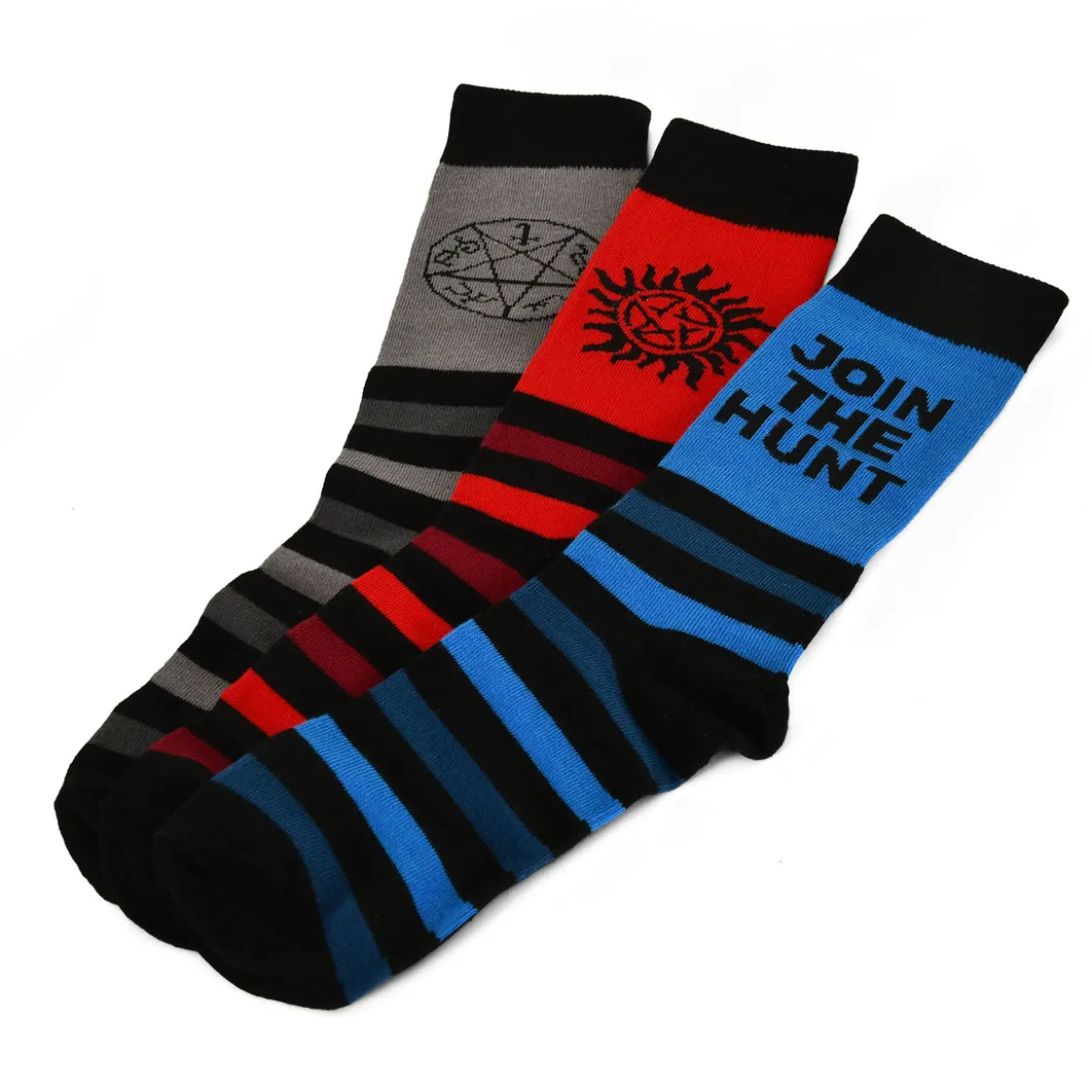 Supernatural Socken 3er Set in Geschenkbox