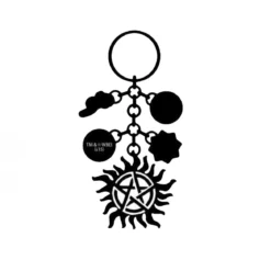Supernatural - Symbols Charm Schlüsselanhänger