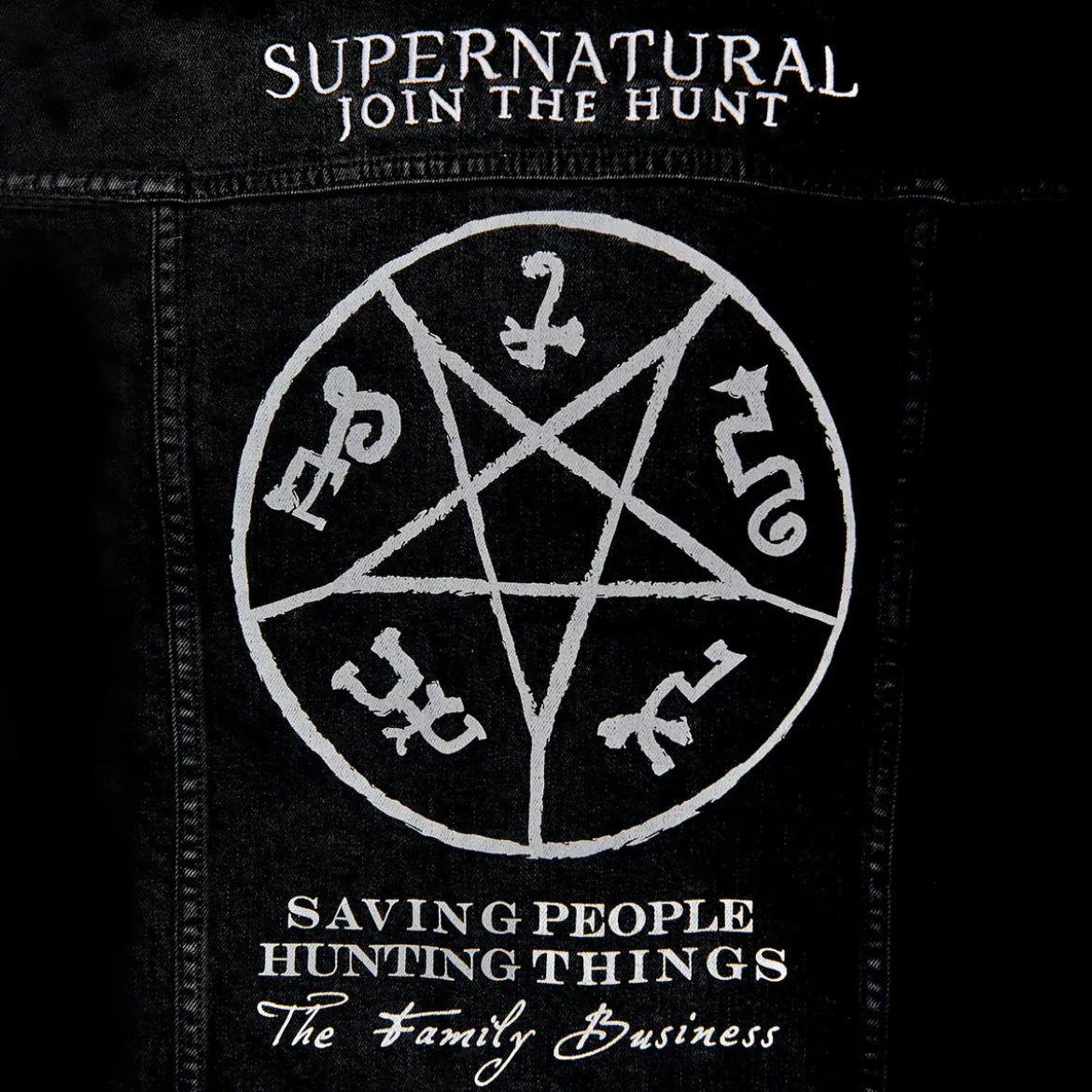 Supernatural - Teufelsfalle Jeansjacke Damen schwarz