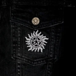 Supernatural - Teufelsfalle Jeansjacke Damen schwarz