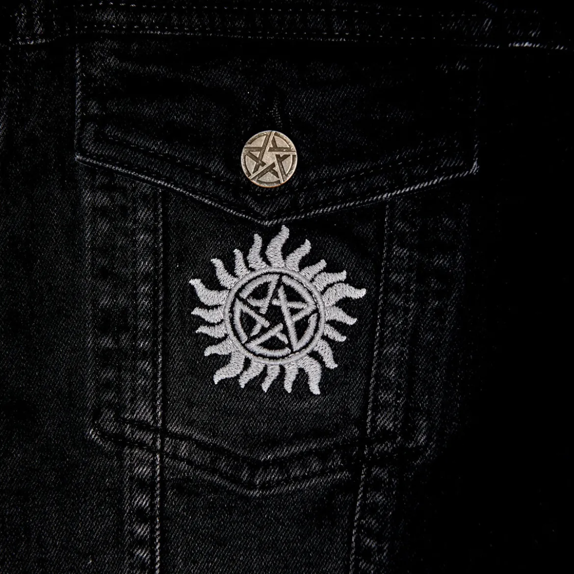 Supernatural - Teufelsfalle Jeansjacke Damen schwarz