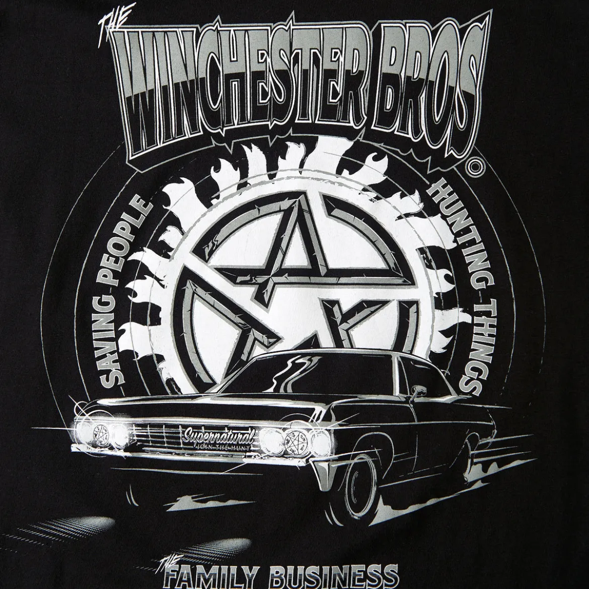 Supernatural - Winchester Bros T-Shirt schwarz