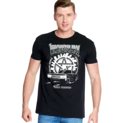 Supernatural - Winchester Bros T-Shirt schwarz