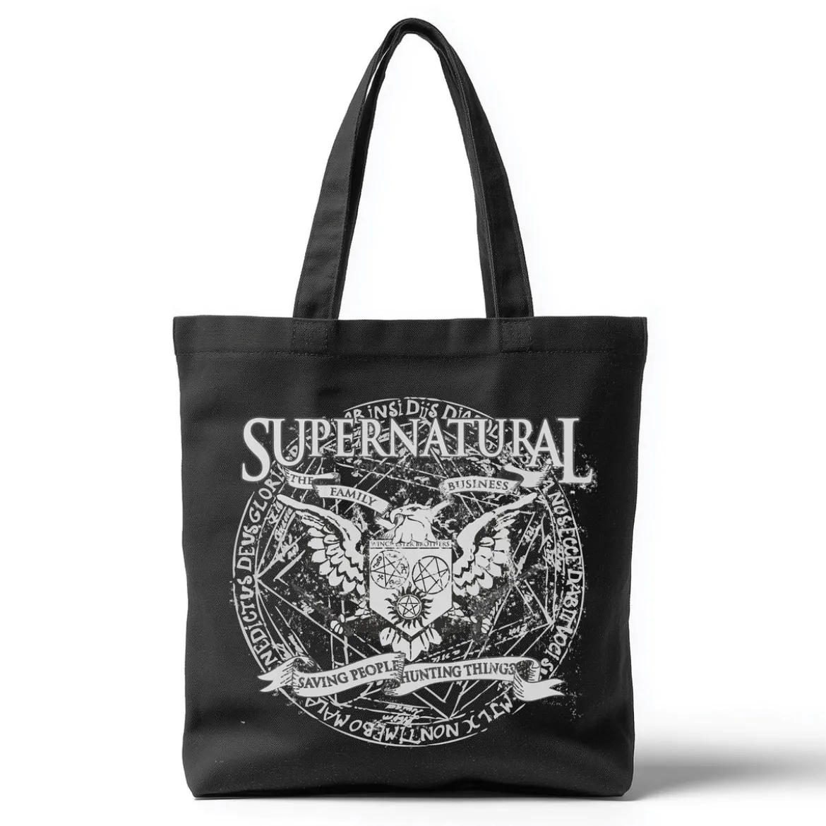Supernatural - Winchester Family Business Jutebeutel