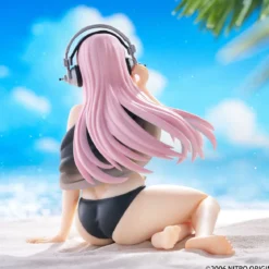 Super Sonico - Noodle Stopper Figur Swimsuit Black Color Version