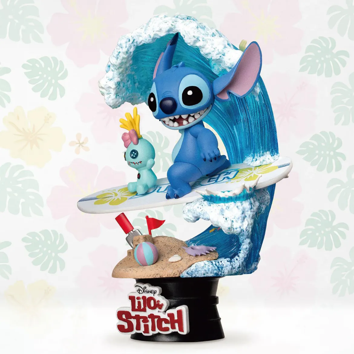 Surfer Stitch D-Stage Diorama Figur - Lilo & Stitch