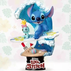 Surfer Stitch D-Stage Diorama Figur - Lilo & Stitch