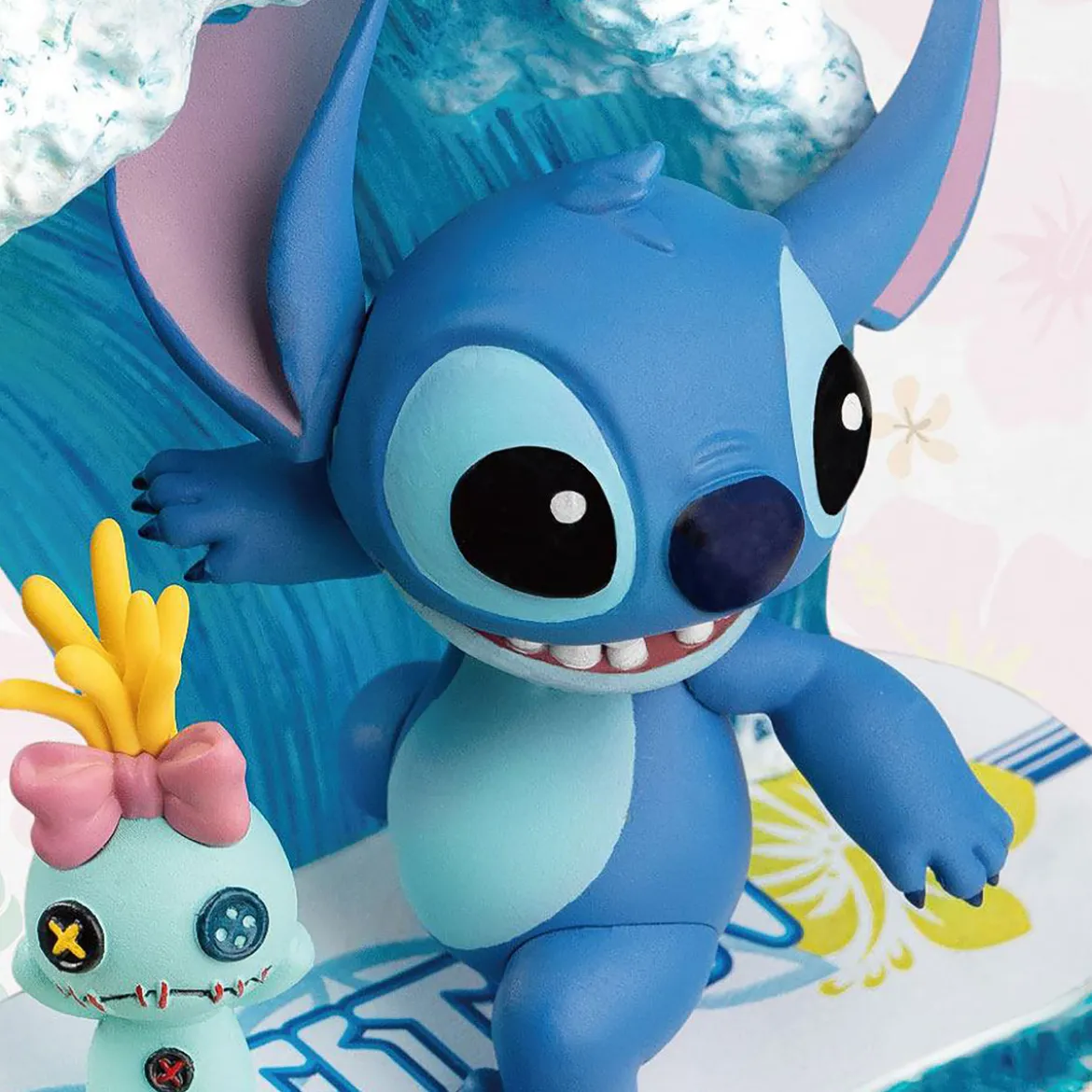 Surfer Stitch D-Stage Diorama Figur - Lilo & Stitch