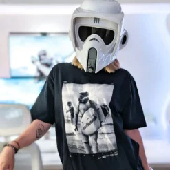 Surfing Trooper T-Shirt für Star Wars Fans blau
