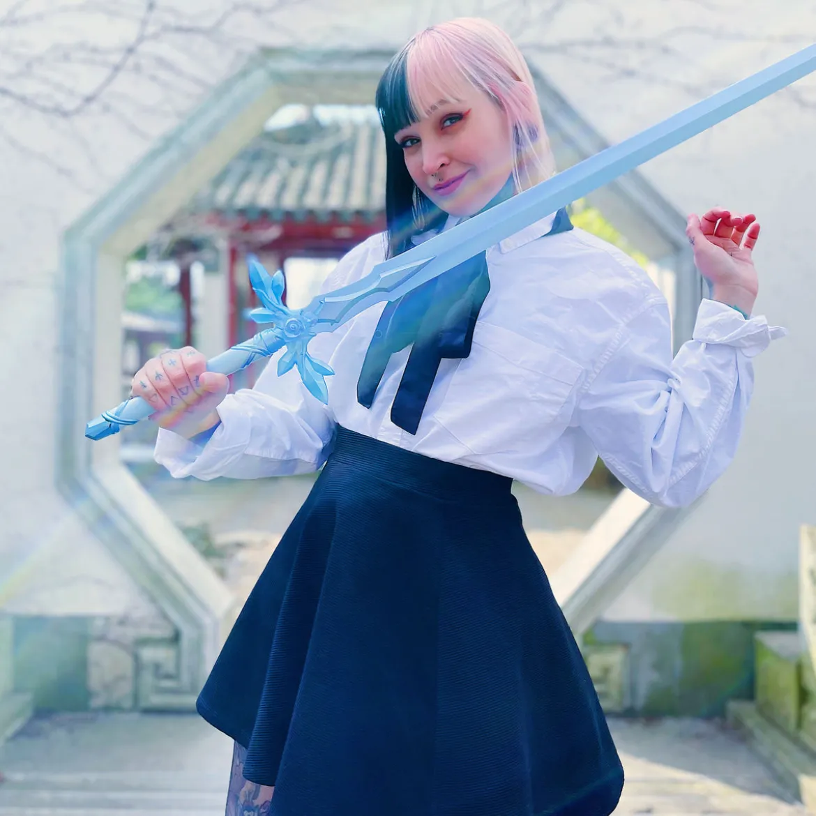 Sword Art Online Alicization - War of Underworld Blue Rose Schwert Replik
