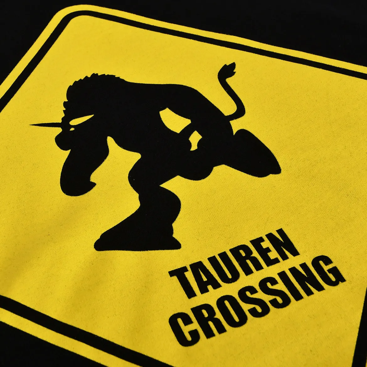 Tauren Crossing T-Shirt für World of Warcraft Fans schwarz