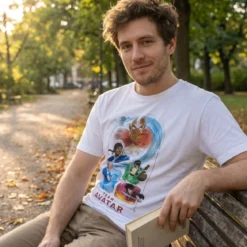 Team Avatar T-Shirt weiß