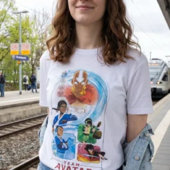 Team Avatar T-Shirt weiß