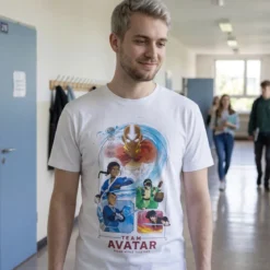 Team Avatar T-Shirt weiß