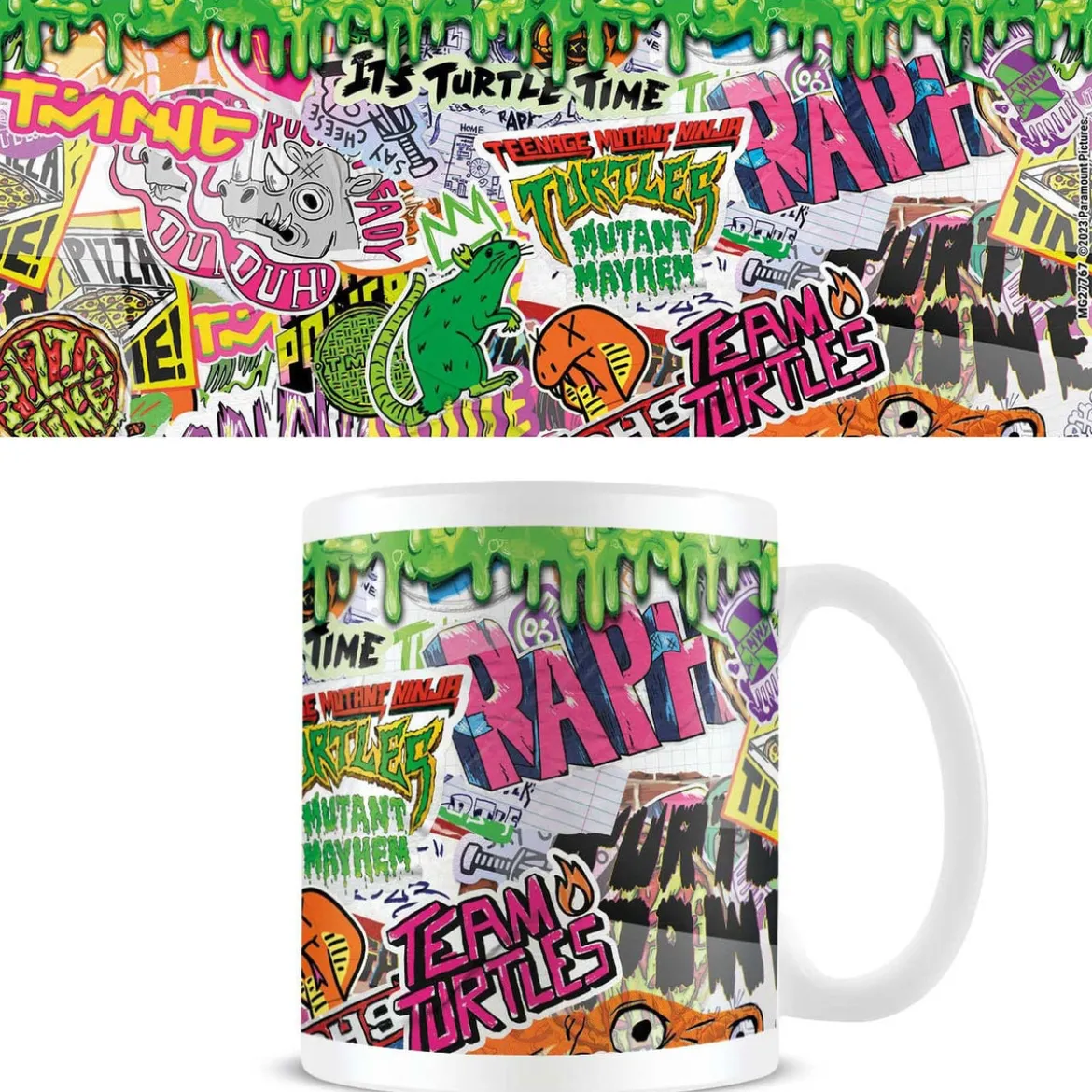 Teenage Mutant Ninja Turtles: Mutant Mayhem Tasse Graffiti
