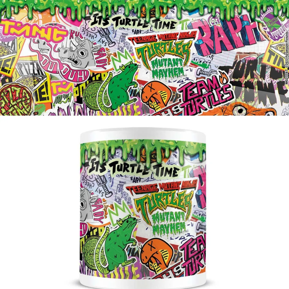 Teenage Mutant Ninja Turtles: Mutant Mayhem Tasse Graffiti