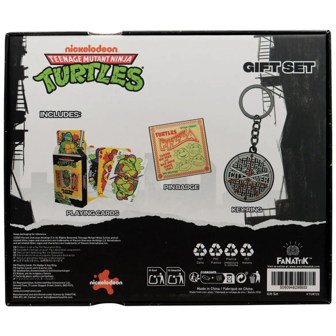 Teenage Mutant Ninja Turtles Geschenkebox Cowabunga