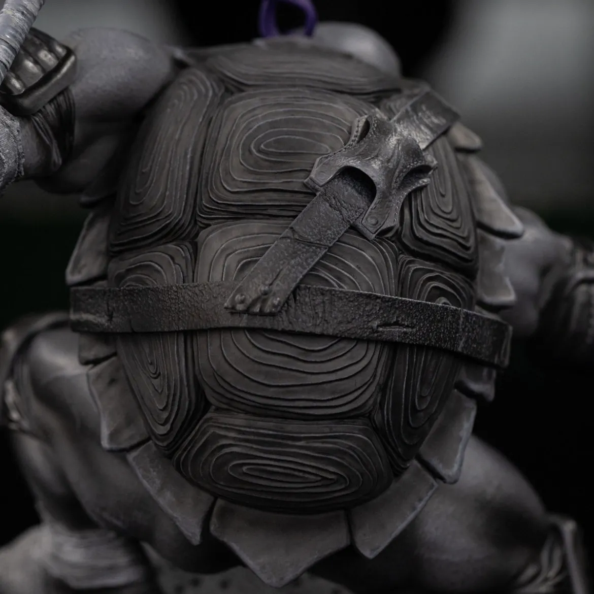 Teenage Mutant Ninja Turtles Art Scale Statue 1/10 Donatello Black and White Variant 26 cm heo exclusive
