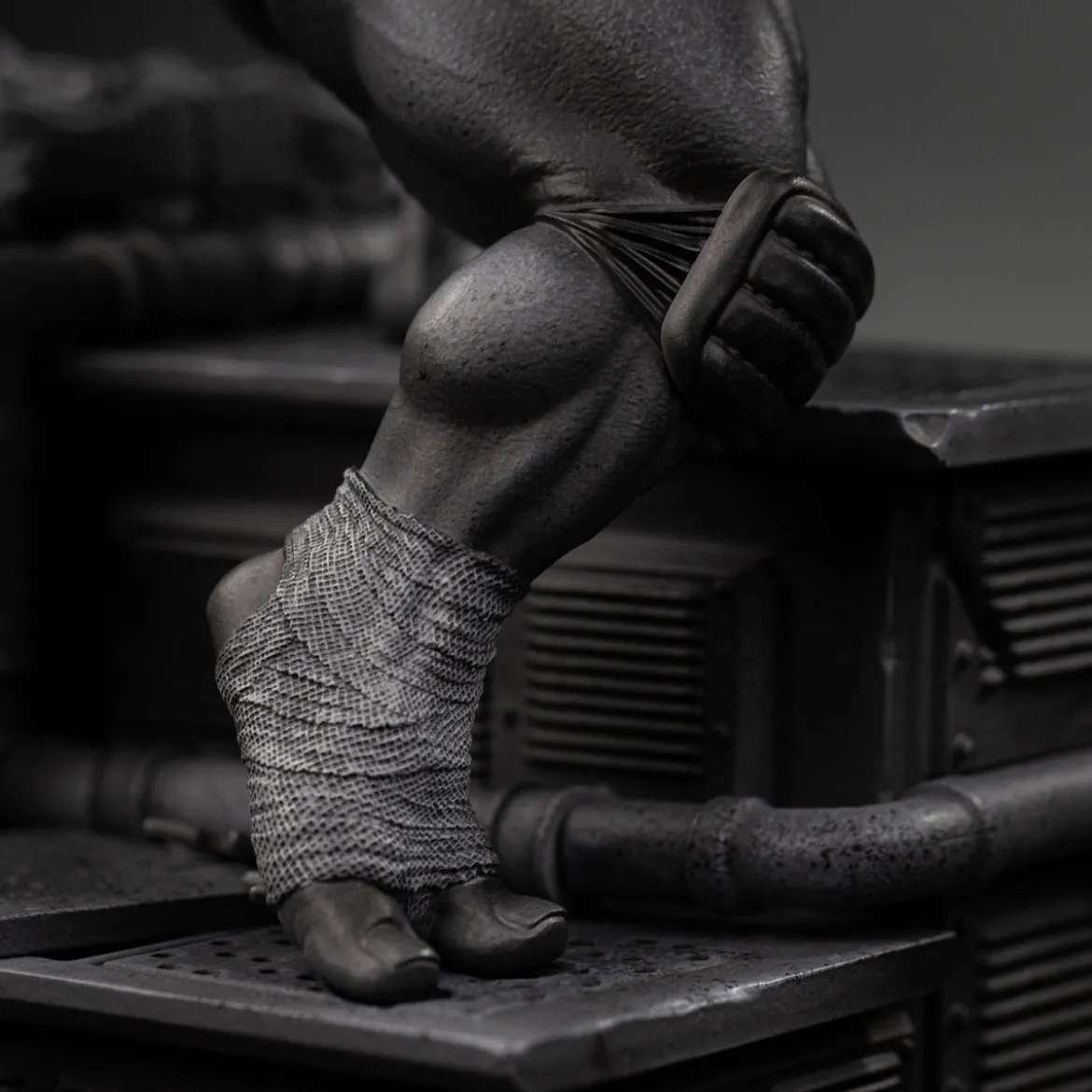Teenage Mutant Ninja Turtles Art Scale Statue 1/10 Donatello Black and White Variant 26 cm heo exclusive