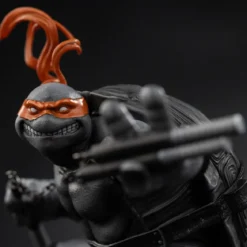 Teenage Mutant Ninja Turtles Art Scale Statue 1/10 Michelangelo Black and White Variant 26 cm heo exclusive