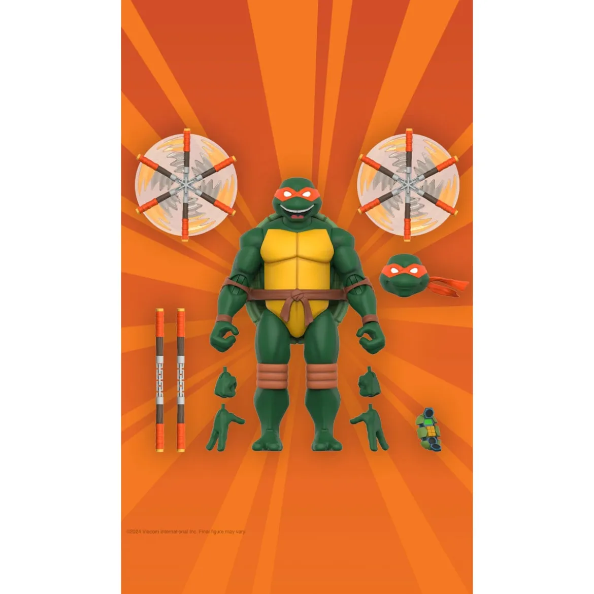 Teenage Mutant Ninja Turtles Ultimates Actionfigur Wave 12 Michelangelo 18 cm