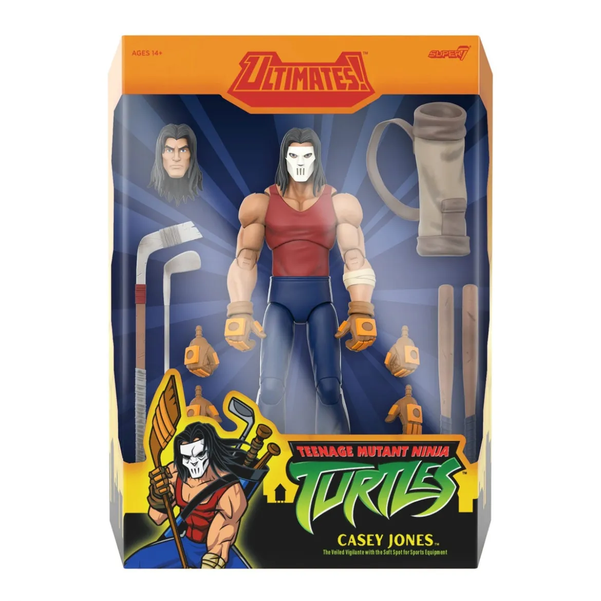 Teenage Mutant Ninja Turtles Ultimates Actionfigur Wave 13 Casey Jones 18 cm