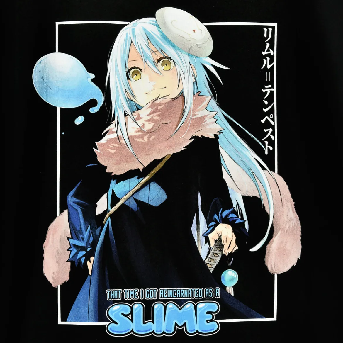 TenSura - Rimuru Poster T-Shirt schwarz