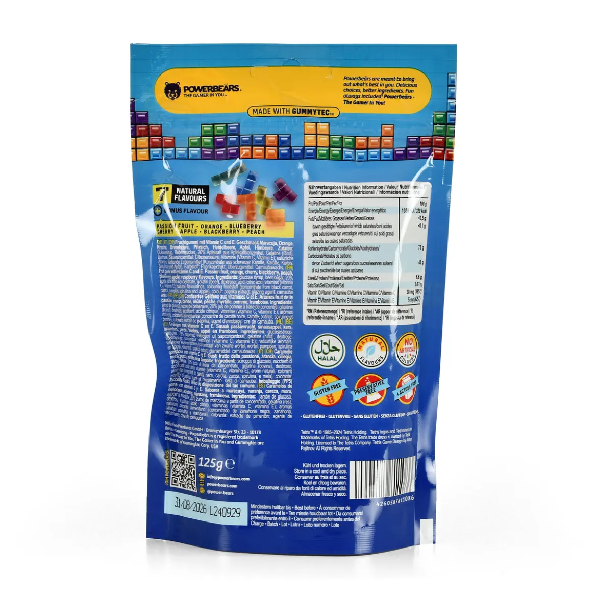 Tetris - Powerbeärs Fruchtgummis