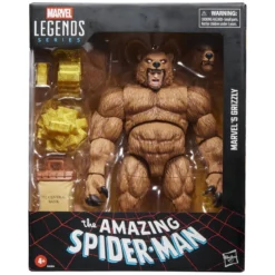 The Amazing Spider-Man Marvel Legends Actionfigur Marvel's Grizzly 15 cm