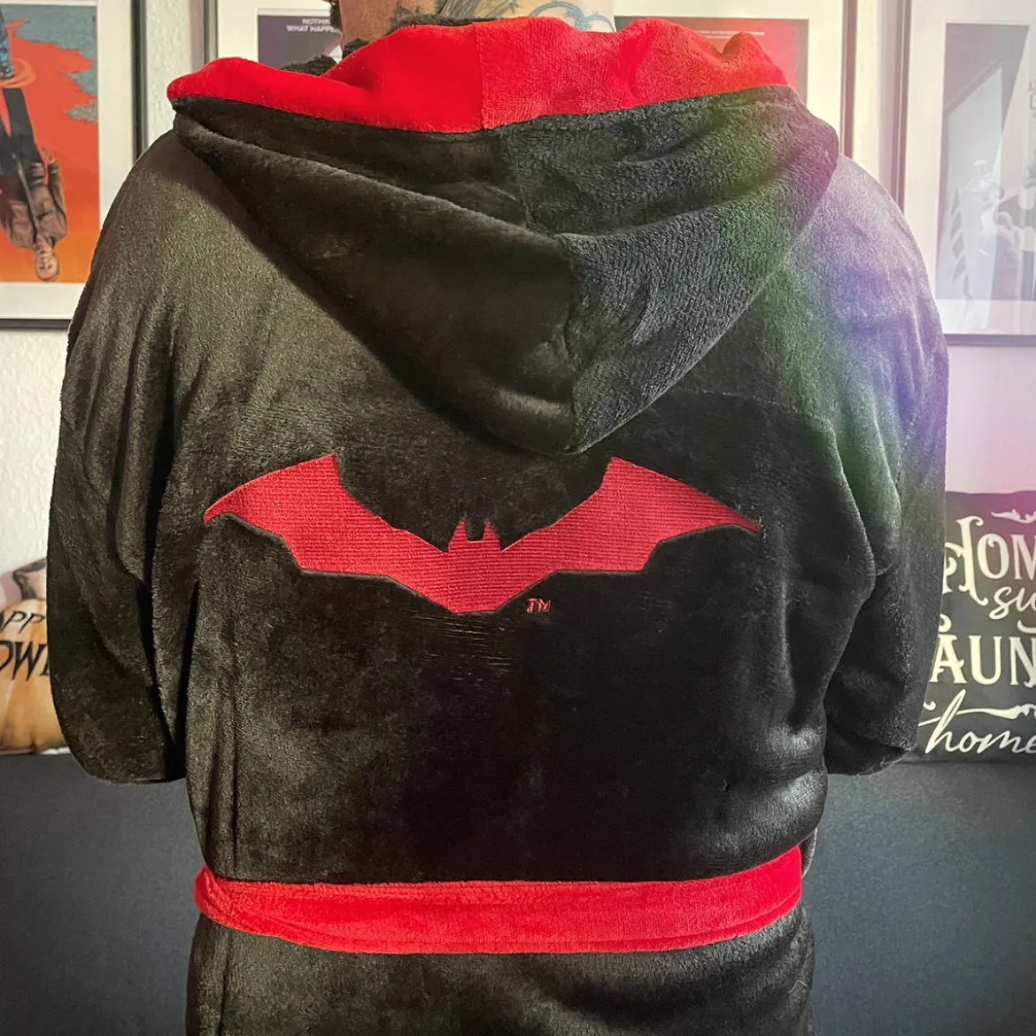 The Batman - Logo Bademantel