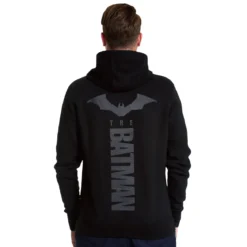 The Batman Logo Hoodie schwarz