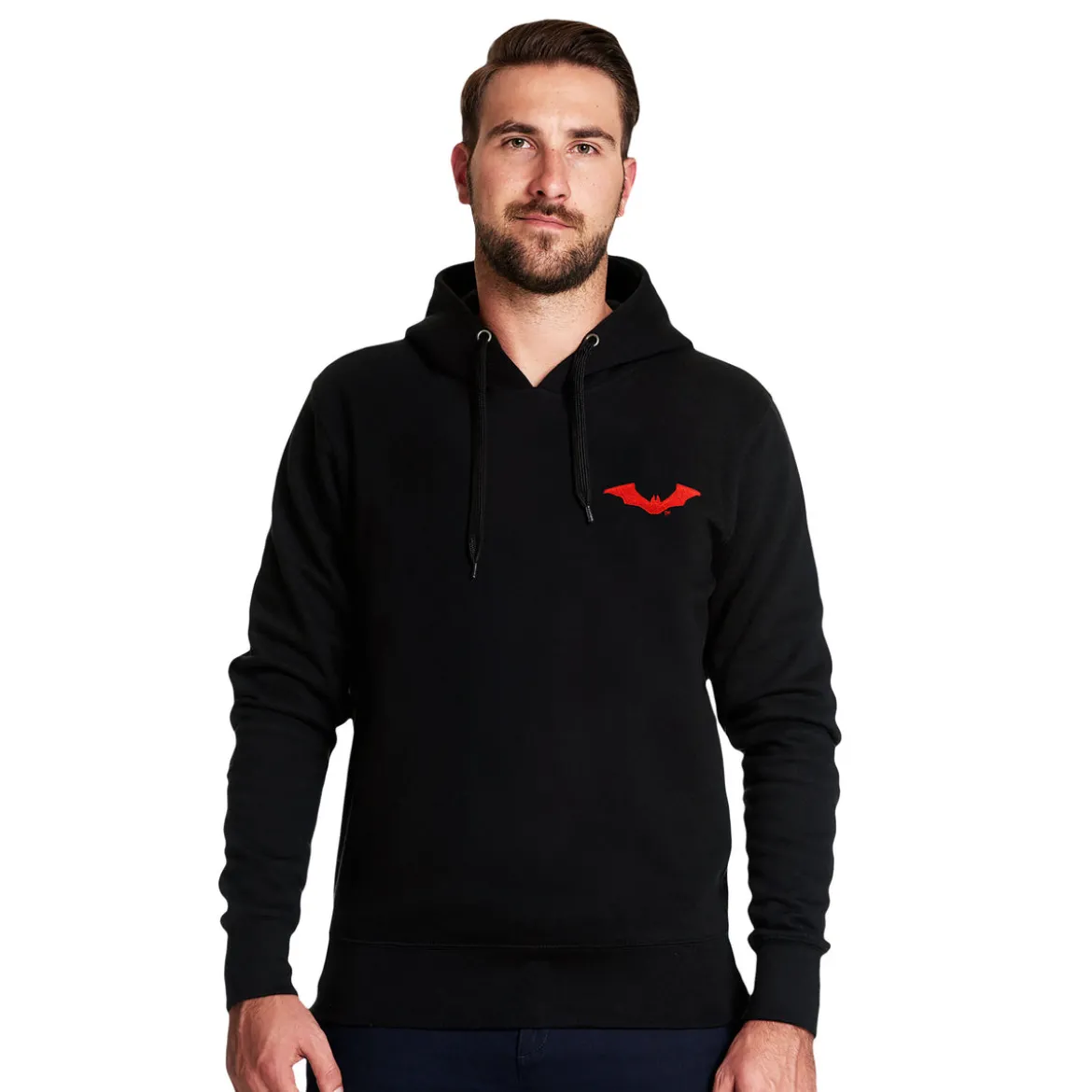 The Batman Logo Hoodie schwarz