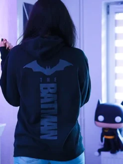 The Batman Logo Hoodie schwarz