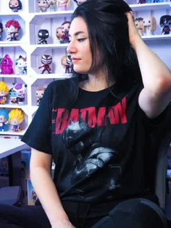 The Batman - Standing In The Rain T-Shirt schwarz