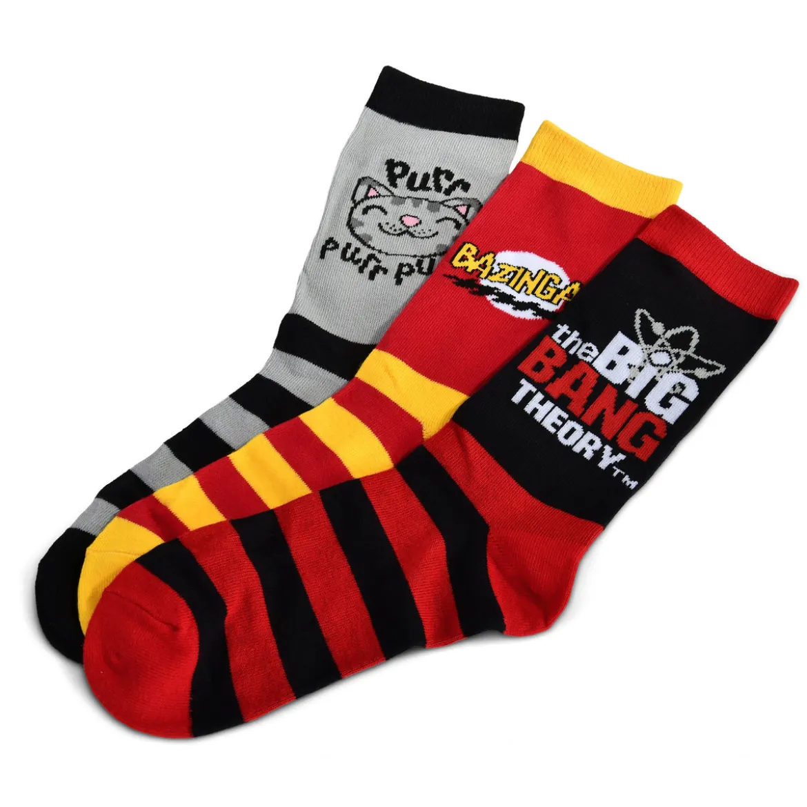 The Big Bang Theory - Socken 3er Set in Geschenkbox