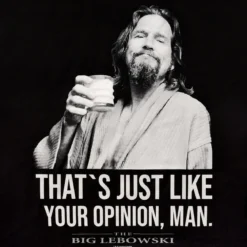 The Big Lebowski - Dude T-Shirt schwarz