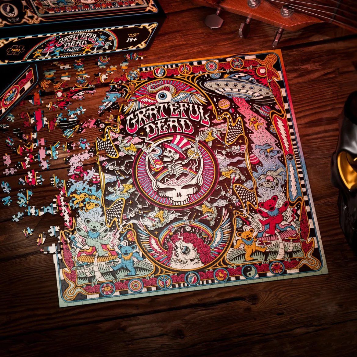The Grateful Dead Multi-Dimensionales Puzzle (1000 Teile)