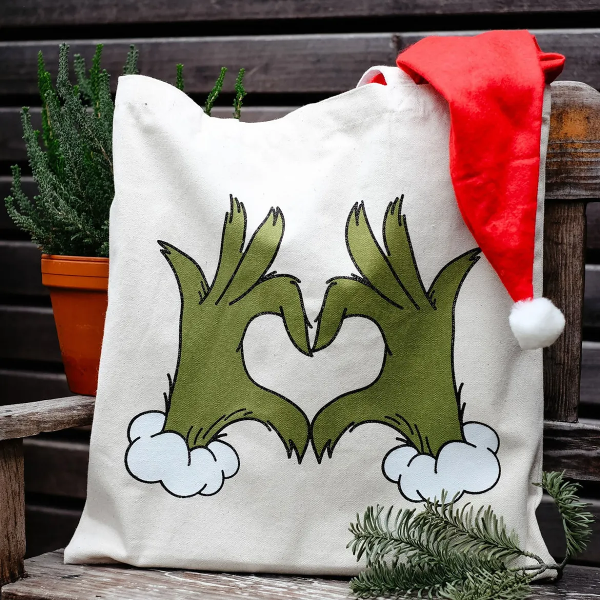 The Grinch - Mini Jutebeutel