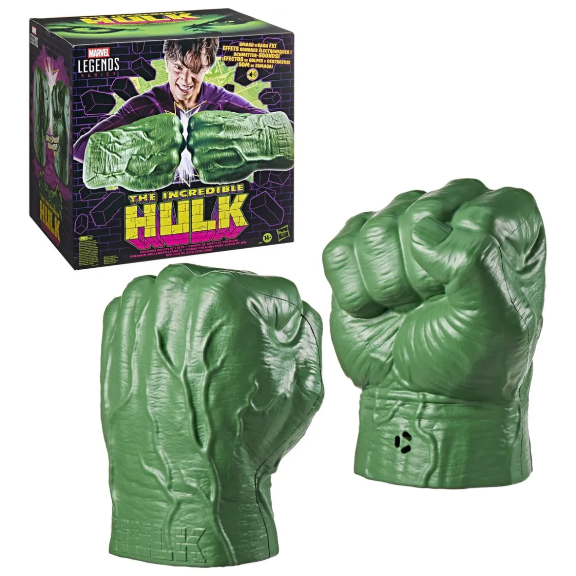 The Incredible Hulk Marvel Legends Premium Roleplay-Fäuste