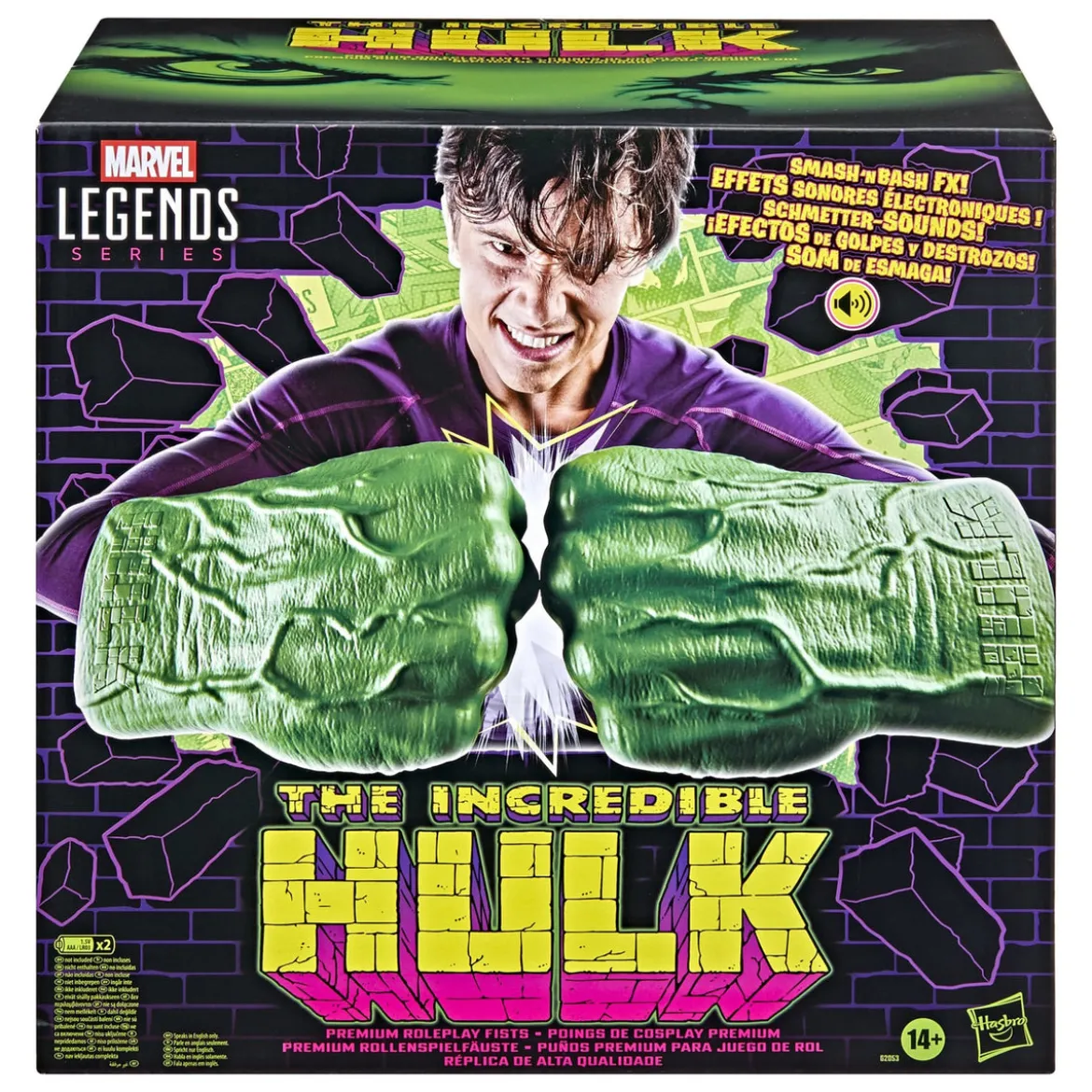 The Incredible Hulk Marvel Legends Premium Roleplay-Fäuste
