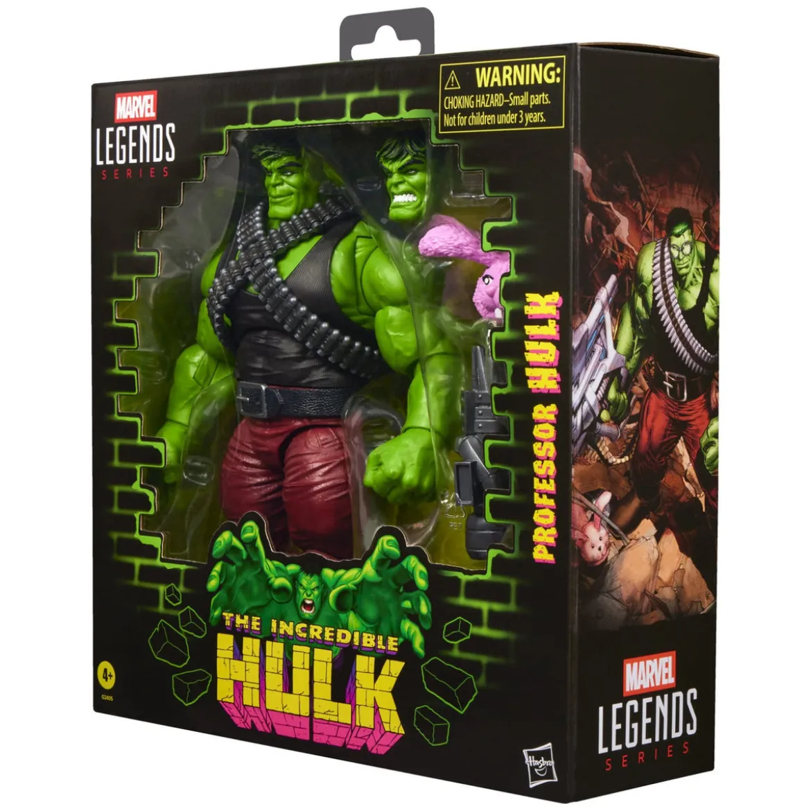 The Incredible Hulk Marvel Legends Actionfigur Professor