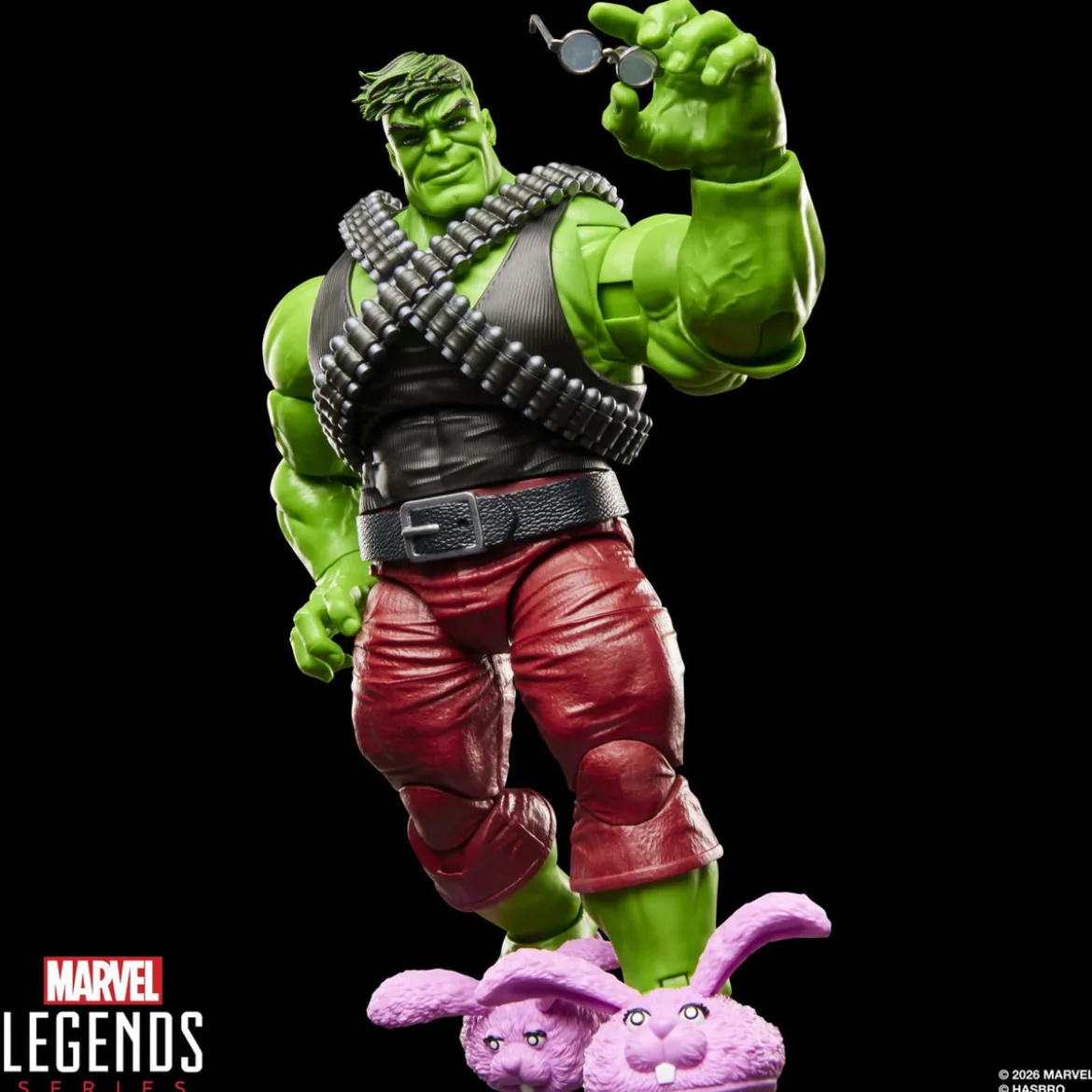 The Incredible Hulk Marvel Legends Actionfigur Professor