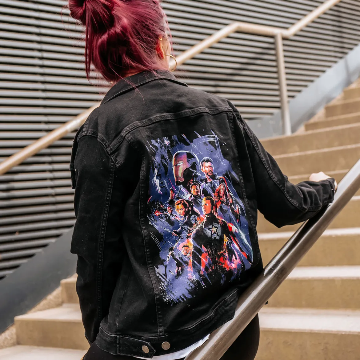 The Infinity Saga Group Jeansjacke - Marvel Avengers
