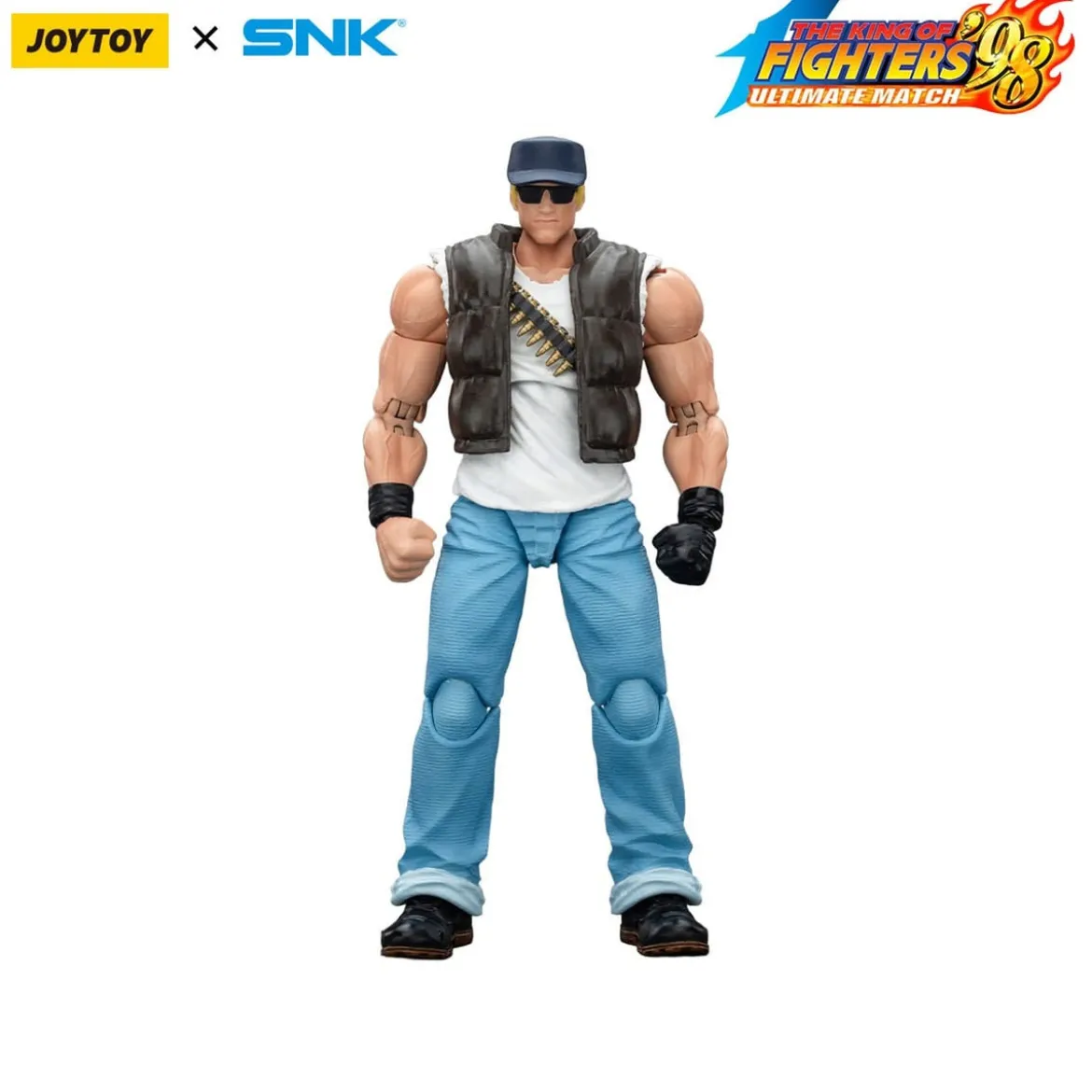 The King Of Fighters '98 Actionfigur Hero Team Clark Still 12 cm