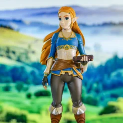 The Legend of Zelda - Breath of the Wild Statue mit Diorama