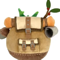 The Legend of Zelda: Tears of the Kingdom Plüschfigur ZP04 Korok with Backpack Brown 17 cm