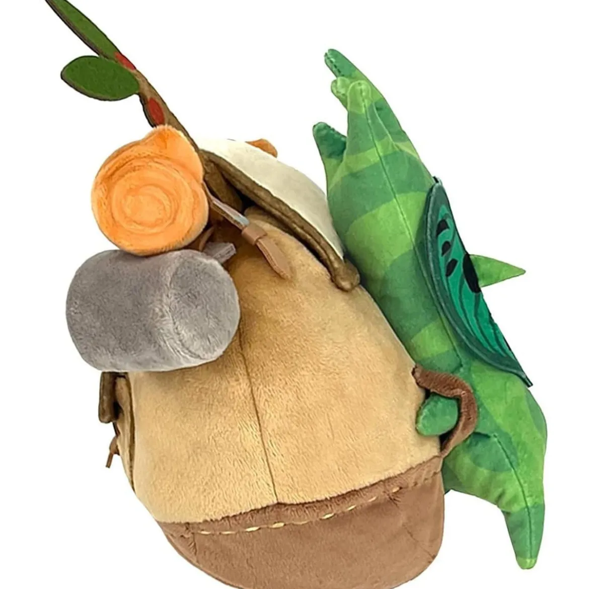 The Legend of Zelda: Tears of the Kingdom Plüschfigur ZP04 Korok with Backpack Brown 17 cm