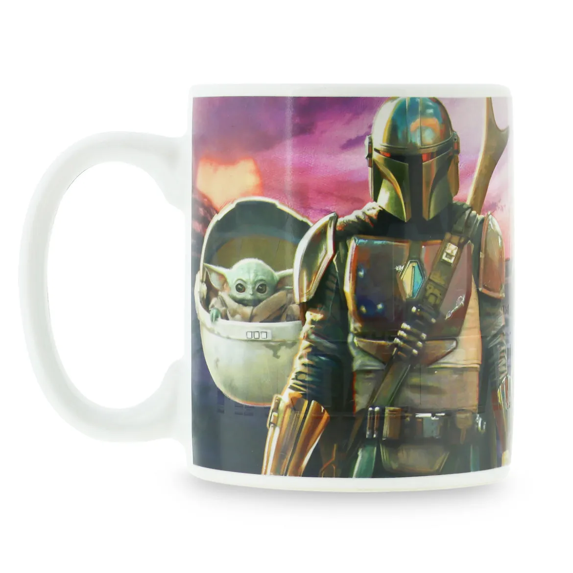 The Mandalorian Collage Thermoeffekt Tasse - Star Wars