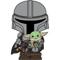 The Mandalorian 3D PVC-Magnet The Mandalorian und Grogu